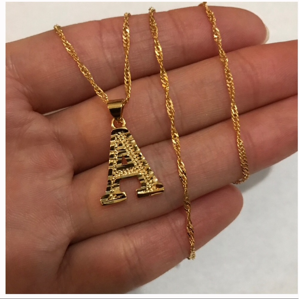 New 18k Gold Plated Heart Necklaces